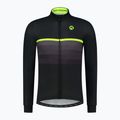 Pánsky cyklistický Longsleeve Rogelli Hero II black/fluor 5