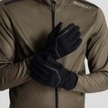 Pánske cyklistické rukavice Rogelli  Apex Winter Windproof čierne 2