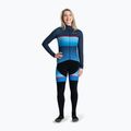 Dámske cyklistické tričko s dlhým rukávom Rogelli Impress II blue / pink 2