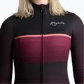 Dámske cyklistické tričko s dlhým rukávom Rogelli Impress II bordeaux / coral 4