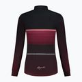 Dámske cyklistické tričko s dlhým rukávom Rogelli Impress II bordeaux / coral 6