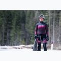 Dámske cyklistické tričko s dlhým rukávom Rogelli Impress II bordeaux / coral 7