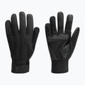 Pánske cyklistické rukavice Rogelli Core II Winter Windproof čierne