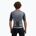 Pánsky cyklistický dres Rogelli Fast grey / turguoise 2