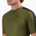 Rogelli Explore zelený pánsky cyklistický dres 3