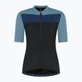 Dámsky cyklistický dres Rogelli Core Block W black/blue/dark blue 6