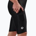 Rogelli Distance II Bib Short pánske cyklistické šortky čierne 5