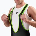 Rogelli Core Bib Short pánske cyklistické šortky black/fluor yellow 3