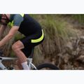 Rogelli Core Bib Short pánske cyklistické šortky black/fluor yellow 8