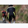 Rogelli Core Bib Short pánske cyklistické šortky black/fluor yellow 9