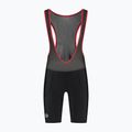 Rogelli Core Bib Short pánske cyklistické šortky black/red 6