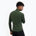 Pánsky cyklistický dres longsleeve Rogelli Essential II green 3