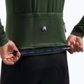 Pánsky cyklistický dres longsleeve Rogelli Essential II green 5