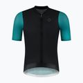 Pánsky cyklistický dres Rogelli Fast black/teal/green 6