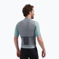 Pánsky cyklistický dres Rogelli Fast grey/dusty teal/teal 2