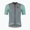 Pánsky cyklistický dres Rogelli Fast grey/dusty teal/teal 6