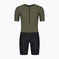 Triatlonový oblek  Rogelli Florida Tri Suit black/army green