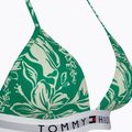 Vrchný diel plaviek  Tommy Hilfiger Triangle Fixed Foam Print vinted tropical olympic green 3