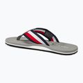 Pánske žabky Tommy Hilfiger Corporate Beach Sandal antique silver 3