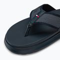 Pánske žabky Tommy Hilfiger Comfort Toe Post Beach Sandal desert sky 7