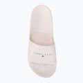 Tommy Jeans Women's Printed Pu Pool Slide ecru 6