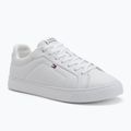 Pánske topánky Tommy Hilfiger Icon Court Lth Flag Ess white