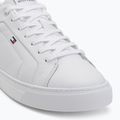 Pánske topánky Tommy Hilfiger Icon Court Lth Flag Ess white 7