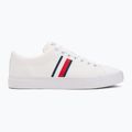 Pánske tenisky Tommy Hilfiger Th Hi Vulc Low Core Stripes Mesh YBS white 2