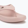 Dámske žabky Tommy Hilfiger Comfort Beach Sandal foggy pink 7