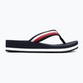 Dámske žabky Tommy Hilfiger Corp Mid Wedge Beach Sandal space blue 2