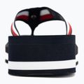 Dámske žabky Tommy Hilfiger Corp Mid Wedge Beach Sandal space blue 6
