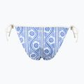 Spodný diel plaviek Tommy Hilfiger Cheeky String Side Tie Print kvetinový prúžok modré kúzlo 2