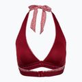Vrchný diel plaviek Tommy Hilfiger Halter Rp Print kvetinový pruhovaný regatta red 2
