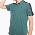 Tommy Hilfiger pánske tréningové tričko Textured Tape Polo green 4