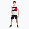 Pánske tréningové tričko Tommy Hilfiger Colorblocked Mix Media S/S white 2