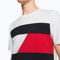 Pánske tréningové tričko Tommy Hilfiger Colorblocked Mix Media S/S white 4