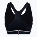 Modrá fitness podprsenka Tommy Hilfiger Mid Int Tape Racer Back 6
