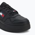Dámske topánky Tommy Jeans Retro Basket Flatform Ess triple black 7