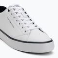 Pánske tenisky Tommy Hilfiger Th Hi Vulc Core Low Leather Ess YBS white 7