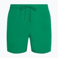 Pánske plavecké šortky Tommy Hilfiger Medium Drawstring Olympic green