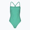 Plavky jednodielne dámske Tommy Hilfiger Straight Neck Print ithaca olimpic green