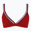 Vrchný diel plaviek  Tommy Hilfiger Triangle Rp primary red
