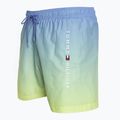 Pánske plavecké šortky Tommy Hilfiger  Medium Drawstring Print ombre blue spell/yellow tulip 3