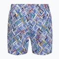 Pánske plavecké šortky Tommy Hilfiger SF Medium Drawstring Print multi monogram blue spell 2