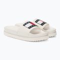 Tommy Jeans Dámske žabky Elevated Flatform Slide ecru 4