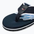 Pánske žabky Tommy Hilfiger Palm Print Beach Sandal desert sky 7