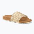 Dámske šľapky Tommy Hilfiger Emblem Cork Slide calico