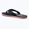 Žabky dámske Tommy Hilfiger Global Stripes Flat Beach Sandal red white blue 3