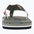 Pánske žabky Tommy Hilfiger Massage Footbed Oly Beach Sandal antique silver 6