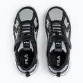 Detské topánky FILA Madrun Velcro black/posy green 5